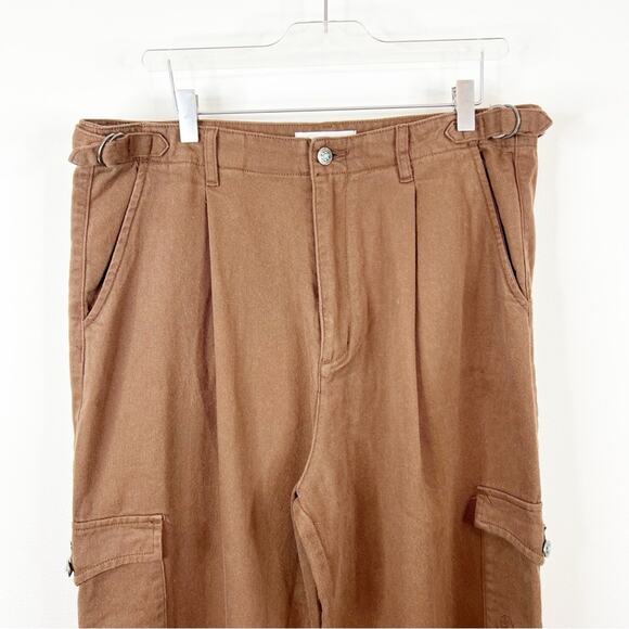 NWT FOUND Dusky Western Unisex Cargo Pant 34 Brown - Picture 5 of 11